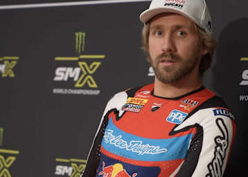 Justin Barcia hat sich das Schlüsselbein gebrochen