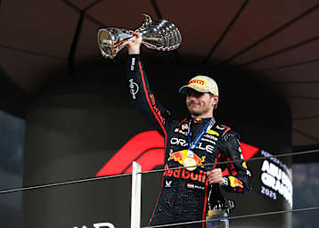 Max Verstappen nach seinem Sieg beim WM-Finale von Abu Dhabi