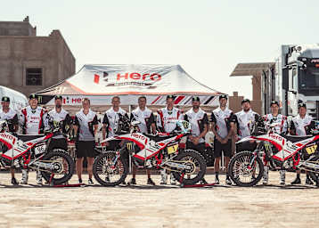 Das Hero-Werksteam für die Rally-Raid-WM 2026