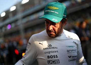 Fernando Alonso in Abu Dhabi