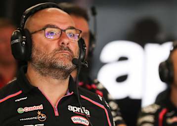 Sterlacchini hat als Aprilia-Technik-Direktor viele Verantwortungsbereiche