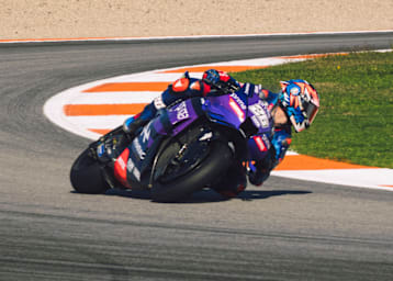 Izan Guevara bei seiner Premiere auf der MotoGP-Yamaha