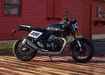 Schnittig: Die Triumph Tracker 400
