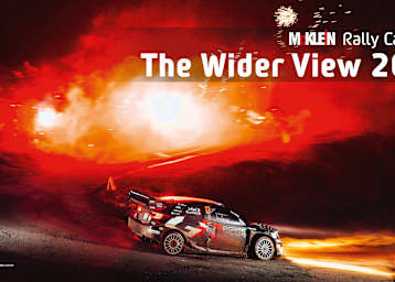Die jüngste Ausgabe des Rallye-Kalenders The Wider View