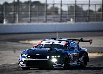 Der Ford Mustang GT3 Evo beim Test in Daytona