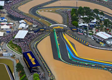 So soll der neue Goodyear-Bogen in Le Mans mal aussehen