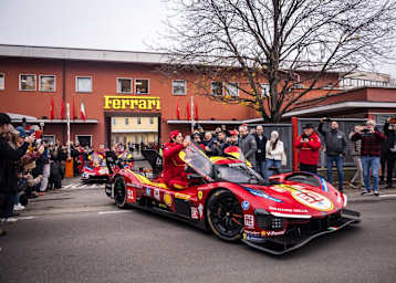 Weltmeisterauto: Der Ferrari 499P in Maranello