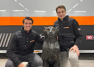 Gilles Magnus und Robin Knutsson