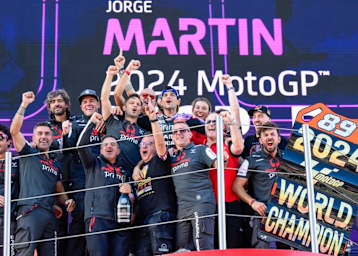 Siegreich 2024: Pramac Racing mit Jorge Martin