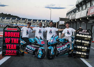 Maximo Quiles, Jorge Martinez, Nicolas Terol und Daniel Holgado