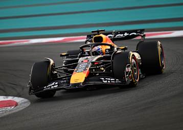 Max Verstappen in Abu Dhabi 2025: Vorderhand letztmals mit der 1
