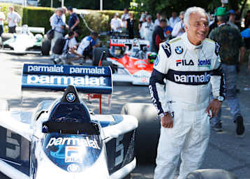 Riccardo Patrese in Goodwood 2025