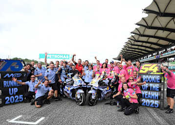 Gresini hatte 2025 regelmäßig Grund zur Freude