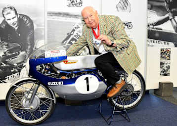 Weltmeister auf Suzuki: Hans-Georg Anscheidt