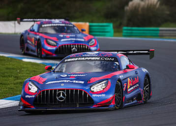 Max Verstappen testete den Mercedes-AMG GT3 in Estoril