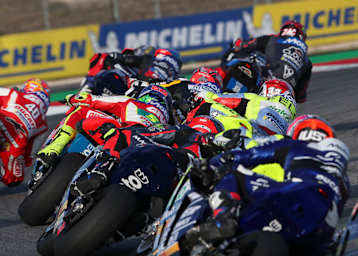 Die MotoE-Rennen waren hart umkämpft, doch die Fans zeigten kaum Interesse