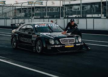 Marcel Fässler kehrte in sein 2000er DTM-Fahrzeug zurück