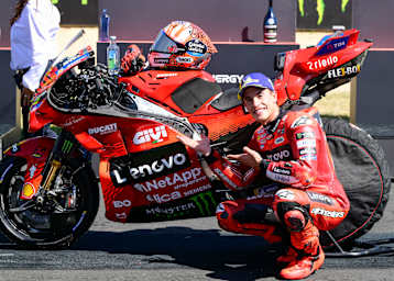 Marc Marquez harmonierte sehr gut mit seiner Ducati Desmosedici GP25