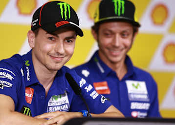 Jorge Lorenzo hatte 2015 knapp die Nase vorn