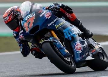Daniel Munoz beim ersten Test in Jerez