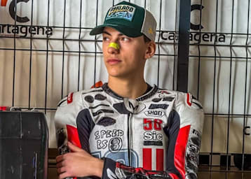 Luca Lunetta freut sich auf seine Moto2-Rookie-Saison