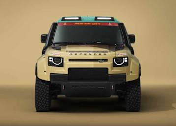 Defender-Dakar-D7X-R: Wüstenbolide für die Rallye Raid-WM