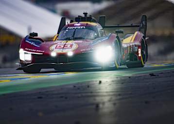 Ein Werks-Ferrari 499P aus der WEC