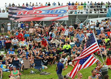 Das Rennen in Red Bud findet traditionell am amerikanischen Unabhängigkeitstag statt