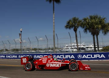 Dario Franchitti dominierte den Auftakt in St. Petersburg