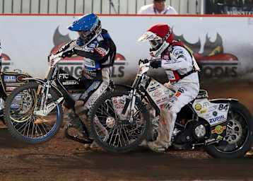 Die nächsten drei Grands Prix sicher dabei: Peter Kildemand (li.) und Martin Smolinski