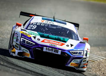 Sieger beim GT3-Rundenzeiten-Vergleich: Der Audi R8 LMS von Montaplast by Land-Motorsport aus dem ADAC GT Masters