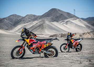Die Startnummer 2 von Matthias Walkner gewann die Rallye Dakar 2018