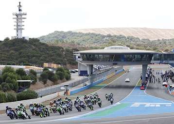 Heute in Jerez: Das Rennen endete schlimmst möglich