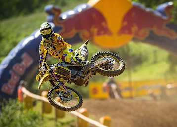 Jeremy Seewer setzte sich bei den MX Masters mit einer 250er durch 