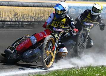 Norick Blödorn (vorne) und Kevin Wölbert schieden aus