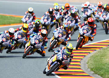 Die Red Bull Rookie 2014 auf dem Sachsenring