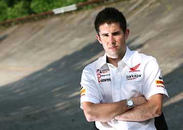 Ein Bild von Craig Jones 2008 in Monza