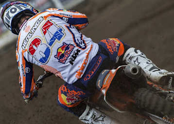 Jeffrey Herlings holte in Kegums seine erste MXGP-Pole-Position