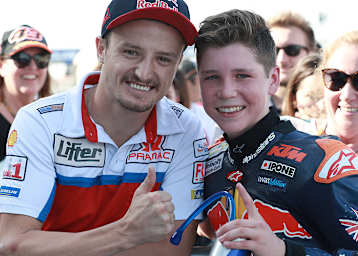 Ein Bild von 2019: Jack Miller (li.) mit Billy van Eerde