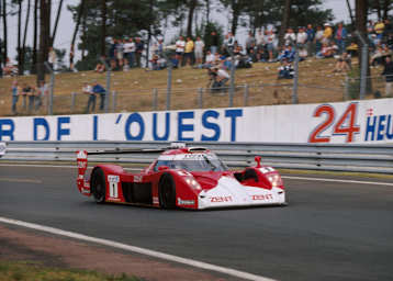 Der Toyota TS020 aus dem Jahre 1999 wird in Le Mans auch zu sehen sein