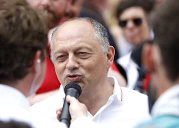 Ferrari-Teamchef Fred Vasseur findet: «Wenn wir in Nordamerika noch populärer sein wollen, müssen wir vielmehr einen amerikanischen Fahrer als ein US-Team haben»