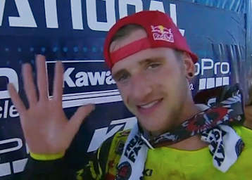 Ken Roczen gewinnt auch in Muddy Creek