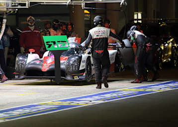 Der Toyota TS050 Hybrid wird auch in Bahrain wieder bei Dunkelheit die Box anlaufen