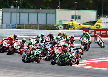 Beim Meeting in Misano wird es eng auf der Rennstrecke