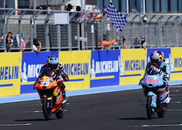 Im entscheidenden Moment lag Quiles vorne