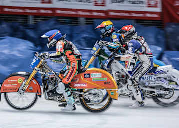 Markus Jell (vorne) beklagt mangelnde Rennpraxis