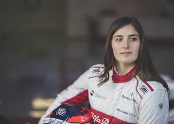 Tatiana Calderón durfte in Fiorano zum zweiten Mal in einem Formel-1-Renner Platz nehmen