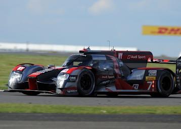 Der  Skidblock des Audi R18 #7 hatte sich zu stark abgenutzt