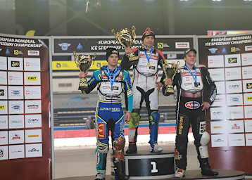 Die Top-3 der EM: Luca Bauer, Harald Simon und Jimmy Olsen (v.l.)