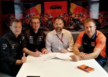 Der Vertrag mit KTM ist unterschrieben
